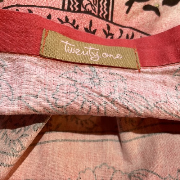 Bohemian Circle Skirt with Gold Glitter - Picture 8 of 9